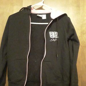 Dale Earnhardt black and pink hoodie